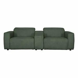 Nevada 2 Seater Recliner  Sofa + Console in Domino Heritage by OZ Design, a Sofas for sale on Style Sourcebook