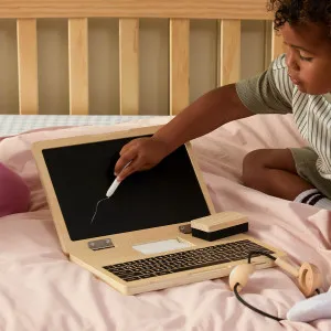 Play Laptop with Blackboard - Natural - Mocka by Mocka., a Kids Play Furniture for sale on Style Sourcebook