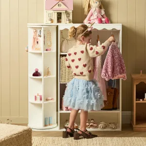 Spinning Dressup Wardrobe - White - Mocka by Mocka., a Wardrobes for sale on Style Sourcebook