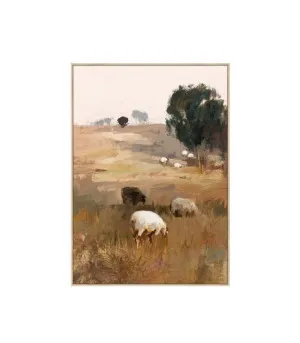Golden Pastures Wall Art Canvas 120cm x 80cm by Luxe Mirrors, a Prints for sale on Style Sourcebook