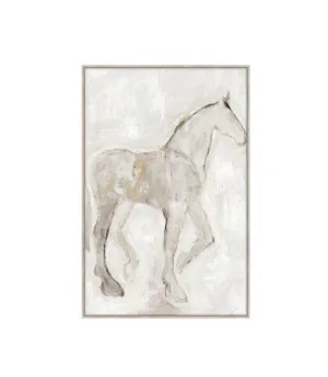 Serene Equine Wall Art Canvas 120cm x 80cm by Luxe Mirrors, a Prints for sale on Style Sourcebook