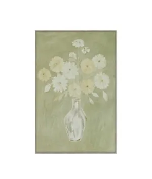 Sage Blossoms Wall Art Canvas 120cm x 80cm by Luxe Mirrors, a Prints for sale on Style Sourcebook