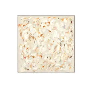 Blush and Breeze Wall Art Canvas 80cm x 80cm by Luxe Mirrors, a Prints for sale on Style Sourcebook