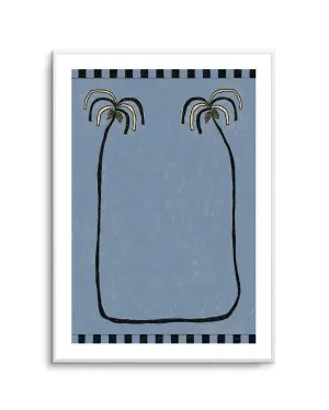 Palm Trees 1 by Shatha Al Dafai by oliveetoriel.com, a Prints for sale on Style Sourcebook