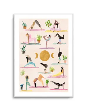 Yogi Poster by Laura Page by oliveetoriel.com, a Prints for sale on Style Sourcebook