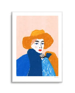 Pastel Lady by Laura Page by oliveetoriel.com, a Prints for sale on Style Sourcebook