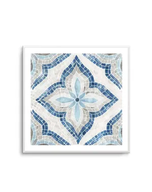 Blue Single Moroccan Tile by oliveetoriel.com, a Prints for sale on Style Sourcebook
