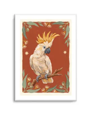 Little Ripper Cockatoo by oliveetoriel.com, a Prints for sale on Style Sourcebook
