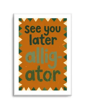 See You Later by oliveetoriel.com, a Prints for sale on Style Sourcebook