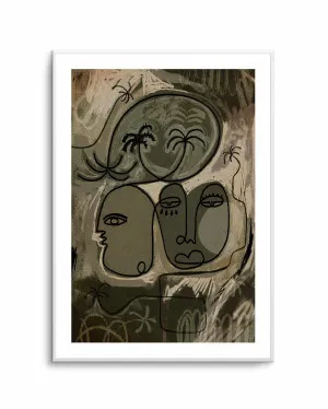 Unwind Along the Palm Path by Shatha Al Dafai by oliveetoriel.com, a Prints for sale on Style Sourcebook