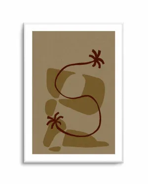 The Land Story 1 by Shatha Al Dafai by oliveetoriel.com, a Prints for sale on Style Sourcebook