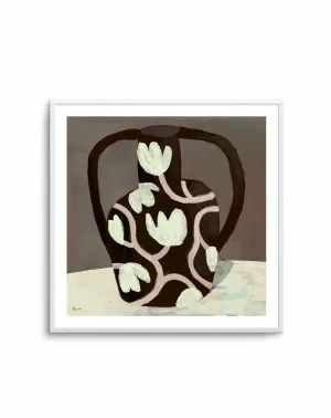 Black Vase Square by Marco Marella by oliveetoriel.com, a Prints for sale on Style Sourcebook