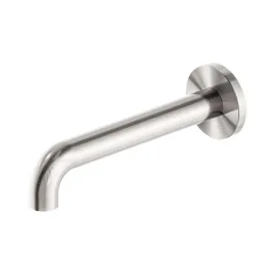 Mecca Basin/Bath Spout Only 230mm Brushed Nickel by NERO, a Bathroom Taps & Mixers for sale on Style Sourcebook