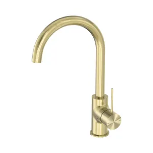 Mecca Kitchen Mixer Brushed Gold by NERO, a Kitchen Taps & Mixers for sale on Style Sourcebook