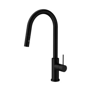 Mecca Pull Out Sink Mixer With Vegie Spray Function Matte Black by NERO, a Kitchen Taps & Mixers for sale on Style Sourcebook