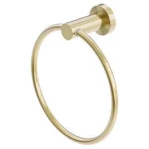 Mecca Hand Towel Ring Brushed Gold by NERO, a Towel Rails for sale on Style Sourcebook