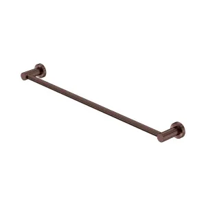 Mecca Single Towel Rail 600mm Rome Bronze by NERO, a Towel Rails for sale on Style Sourcebook