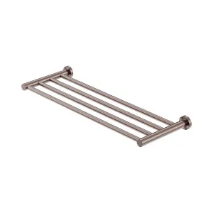 Mecca Towel Rack Brushed Bronze by NERO, a Towel Rails for sale on Style Sourcebook