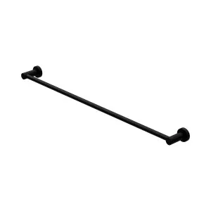 Mecca Single Towel Rail 800mm Matte Black by NERO, a Towel Rails for sale on Style Sourcebook