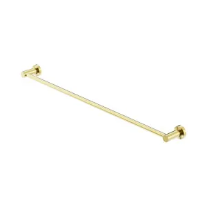 Mecca Single Towel Rail 800mm Brushed Gold by NERO, a Towel Rails for sale on Style Sourcebook