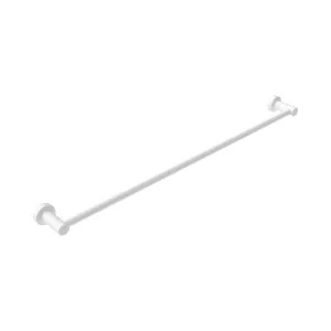 Mecca Single Towel Rail 800mm Matte White by NERO, a Towel Rails for sale on Style Sourcebook