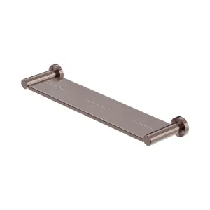Mecca Metal Shower Shelf Brushed Bronze by NERO, a Shelves & Hooks for sale on Style Sourcebook