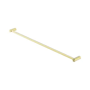 New Mecca Single Towel Rail 800mm Brushed Gold by NERO, a Towel Rails for sale on Style Sourcebook