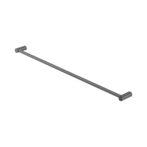 New Mecca Single Towel Rail 800mm Gun Metal by NERO, a Towel Rails for sale on Style Sourcebook