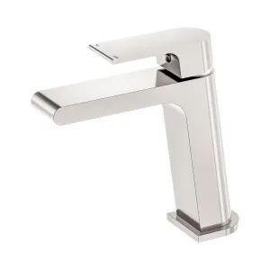 Bianca Basin Mixer Brushed Nickel by NERO, a Bathroom Taps & Mixers for sale on Style Sourcebook