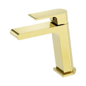 Bianca Basin Mixer Brushed Gold by NERO, a Bathroom Taps & Mixers for sale on Style Sourcebook