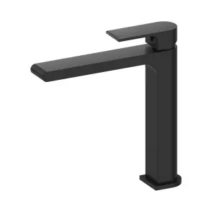 Bianca Mid Tall Basin Mixer Matte Black by NERO, a Bathroom Taps & Mixers for sale on Style Sourcebook