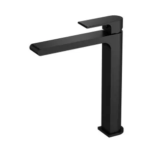 Bianca Tall Basin Mixer Matte Black by NERO, a Bathroom Taps & Mixers for sale on Style Sourcebook