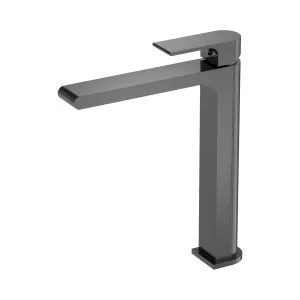 Bianca Tall Basin Mixer Gun Metal by NERO, a Bathroom Taps & Mixers for sale on Style Sourcebook