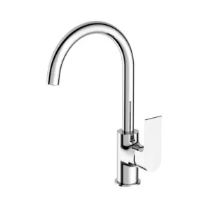 Bianca Kitchen Mixer Gooseneck Spout Chrome by NERO, a Kitchen Taps & Mixers for sale on Style Sourcebook
