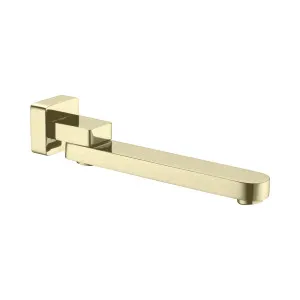 Bianca Swivel Bath Spout Only Brushed Gold by NERO, a Bathroom Taps & Mixers for sale on Style Sourcebook