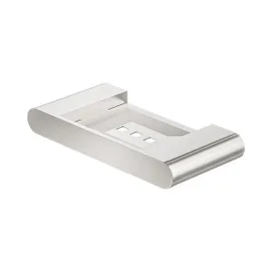 Bianca Soap Dish Holder Brushed Nickel by NERO, a Soap Dishes & Dispensers for sale on Style Sourcebook