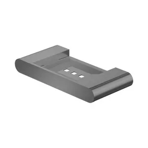 Bianca Soap Dish Holder Gun Metal by NERO, a Soap Dishes & Dispensers for sale on Style Sourcebook