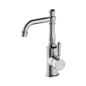York Basin Mixer With Metal Lever Chrome by NERO, a Bathroom Taps & Mixers for sale on Style Sourcebook