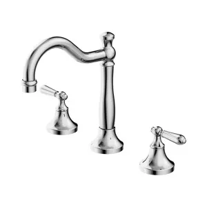 York Basin Set With Metal Lever Chrome by NERO, a Bathroom Taps & Mixers for sale on Style Sourcebook
