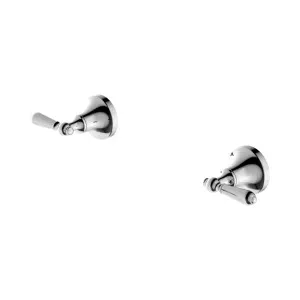 York Wall Top Assemblies With Metal Lever Chrome by NERO, a Bathroom Taps & Mixers for sale on Style Sourcebook