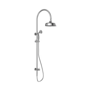 York Twin Shower With Metal Hand Shower Chrome by NERO, a Shower Heads & Mixers for sale on Style Sourcebook