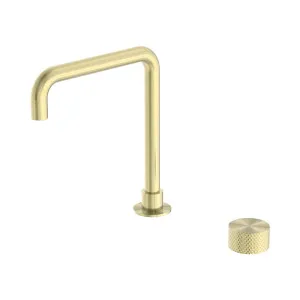 Opal Progressive Tall Basin Set Brushed Gold by NERO, a Bathroom Taps & Mixers for sale on Style Sourcebook