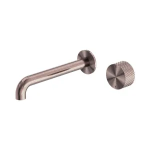 Opal Progressive Wall Basin/Bath Set 120mm Brushed Bronze by NERO, a Bathroom Taps & Mixers for sale on Style Sourcebook