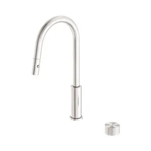 Opal Progressive Pull Out Kitchen Set Brushed Nickel by NERO, a Kitchen Taps & Mixers for sale on Style Sourcebook