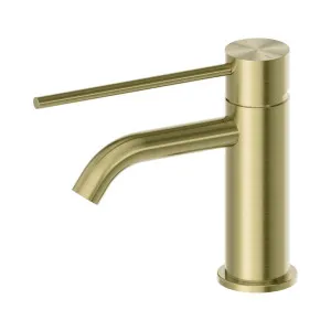 Mecca Care Basin Mixer Brushed Gold by NERO, a Bathroom Taps & Mixers for sale on Style Sourcebook