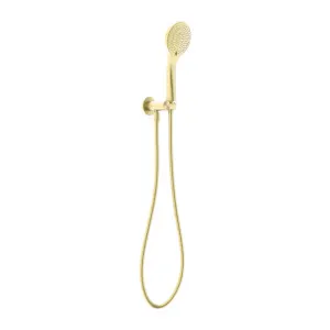Mecca Shower On Bracket With Air Shower Brushed Gold by NERO, a Shower Heads & Mixers for sale on Style Sourcebook