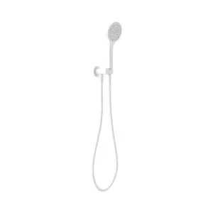 Mecca Shower On Bracket With Air Shower Matte White by NERO, a Shower Heads & Mixers for sale on Style Sourcebook