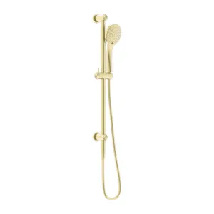 Mecca Shower Rail With Air Shower Brushed Gold by NERO, a Shower Heads & Mixers for sale on Style Sourcebook