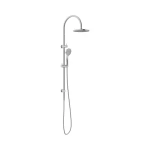 Mecca Twin Shower With Air Shower Chrome by NERO, a Shower Heads & Mixers for sale on Style Sourcebook