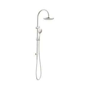 Mecca Twin Shower With Air Shower Brushed Nickel by NERO, a Shower Heads & Mixers for sale on Style Sourcebook
